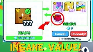 What Do People Trade For A *HUGE CAPYBARA*? In | PET Simulator X | Insane Offers!