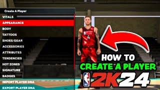 NBA 2K24 - How To Create A Player