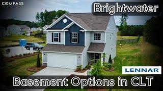 Affordable Basement Homes in Charlotte? | Brightwater by Lennar | Steel Creek Model Home Tour