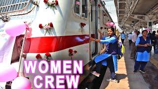 Woman Loco Pilot drive the Train #trainvideos #indianrailways #locopilot #woman