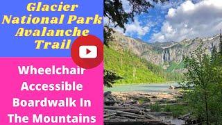 Glacier National Park: Wheelchair Accessible Avalanche Trail