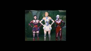Barbies with their Kens