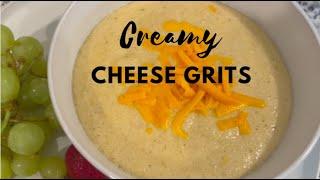 How To Cook Creamy Cheese Grits || Easy To Cook