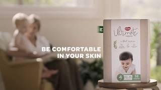 Huggies Ultimate Nappies | Be comfortable in your skin | Plant based liner