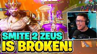 SMITE 2 FIRST GAMEPLAY! ZEUS IS BROKEN!