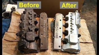 Cleaning & Restoring Engine Parts - Valve Covers and Intake