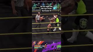 WWE 2K22 - He ran right into the eye of the hurricane 