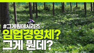 [#그게뭔데 ③​] 임업경영체? 임업경영체 등록하고 혜택받아가세요.