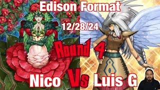 Edison Format RD 4: Amaryllis Quickdraw Vs Macro Monarch Eatos!