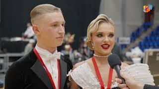 Richards Krivins and Marija Golubeva (LAT), WDSF European Standard Youth Champions