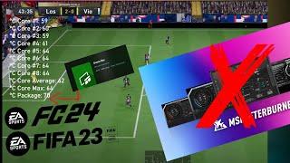 Display CPU Temperature on FIFA 23 / FC24 using Gamebar instead of MSI afterburner