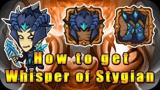 The Greedy Cave - How to get Whisper of Styx Set Nightmare Mode