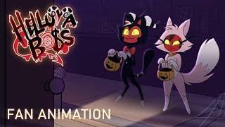 Trick or Treat with M&M \\ HELLUVA BOSS FAN ANIMATION