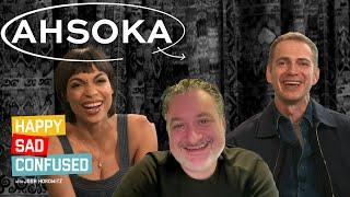 Rosario Dawson, Hayden Christensen, Dave Filoni talk AHSOKA, STAR WARS, REBELS I Happy Sad Confused