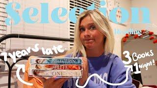 Finally Reading The Selection Series *spoiler reading vlog*