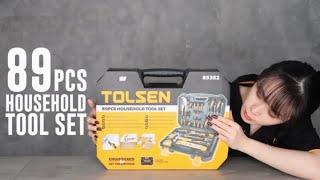 GUIDE #11: WHAT'S INSIDE TOLSEN 89PCS HOUSEHOLD TOOL SET?