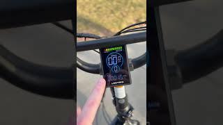 Lectric XPLite flashing light feature. #lectric #lectricebike #lectricxp #ebike #lectricxplite