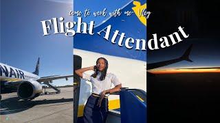 A day in a life of a flight attendant | RYANAIR cabin crew