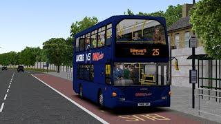 Omsi 2: Yorkshire Counties 3 Route 25 - Scania Omnidekka *First Look*