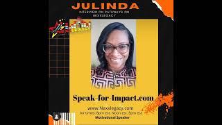 s1e13 Julinda Ledee interview on Nexxlegacy