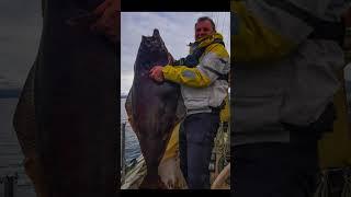 Ivar catching Halibut