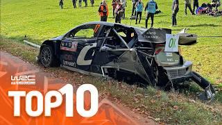 Top 10 Biggest Crashes of the 2024 WRC Season!