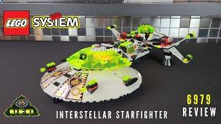 LEGO UFO Interstellar Starfighter 6979 Review! One of the Very Best Space Sets Of All Time...