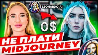 БЕСПЛАТНАЯ нейросеть лучше MIDJOURNEY? Leonardo.AI как пользоваться