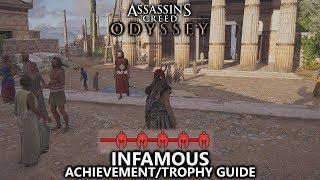 Assassin's Creed Odyssey - Infamous Achievement/Trophy Guide - Maximum Bounty Level