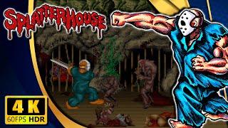 Splatterhouse (Arcade) 【Longplay】