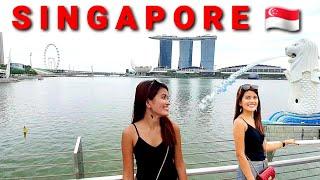 Marina Bay Sands & Merlion Park Singapore Vlog#7 | Happy Pinay Traveler