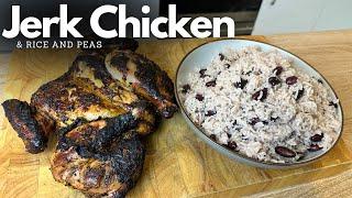 How To Make Jerk Chicken, Rice & Peas - Subscriber Voted!