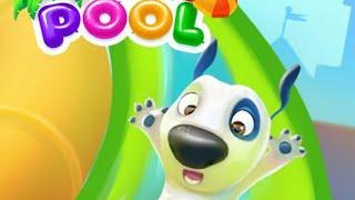 talking tom pool vamos na piscina