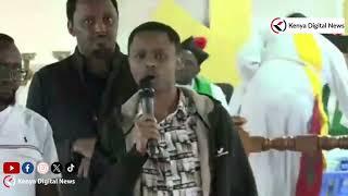 BILLY MWANGI who was abducted joins Gachagua, says WANTAM & says he will vie for Embu Senator!!