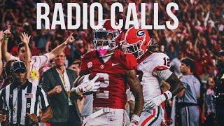  Both Radio Calls Georgia vs Alabama Highlights 2024