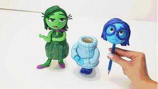 お気に入りのキャラクターに似せた絵本 || Inside Out Inspired Crafts 