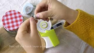 How to use MOTEX E-303 Embossing label maker