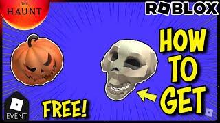 [EVENT] How To Get EVIL PUMPKIN & FRIENDLY SKELETON on Roblox - The Haunt BOSS FIGHT