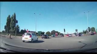 Dash Cam Crash on Rainford Road East Lancs Junction St Helens