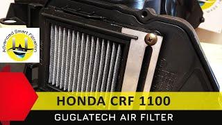 Honda Africa Twin  CRF 1100 Guglatech ULTRA4 air filter installation