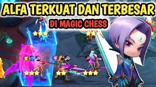 ALFA HERO 1 GOLD TERKUAT DI MAGIC CHESS | CARA BERMAIN LING SKILL 2 MAGIC CHESS #lingskill2