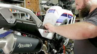 Honda Transalp 750 Air Filter Change