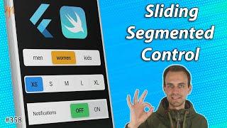 Flutter Tutorial - Create iOS Sliding Segmented Control | Cupertino Package