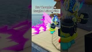 He Thought He CAUGHT THAT?! #roblox #robloxfisch #fisch