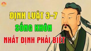 Định Luật 3-7: Sống Khôn Nhất Định Phải Nghe 1 Lần| Tu Thân