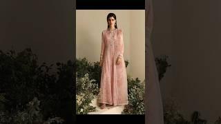 Latest Formal dress designs Pakistani 2024 | Shades of Pink