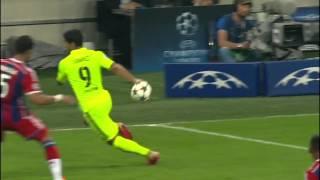 Luiz Suárez Fooling Flick vs. Bayern Munich (2015) AMAZING!!