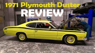 1971 Plymouth Duster diecast review (1/18 scale) by Auto World