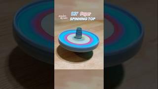 DIY Squid Game Spinning Top with Paper | How to make Paengi Chigi #diy #papertoy #squidgame2 #shorts