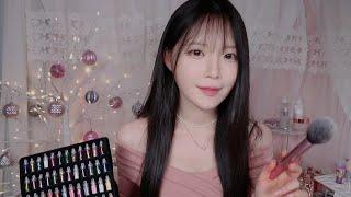 ASMR(Sub)Lovely Winter Make-up for your Sleep